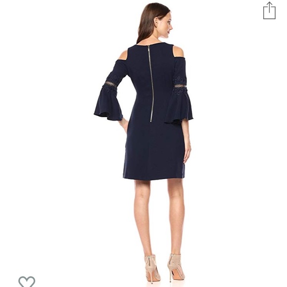 Eliza J Cold Shoulder Cut Out Dress - Picture 8 of 8